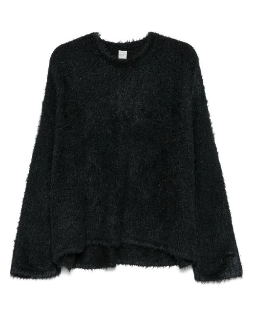 Totême  Black Silk Sweater