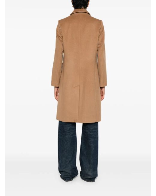 Abrigo Con Botones Ralph Lauren de color Natural