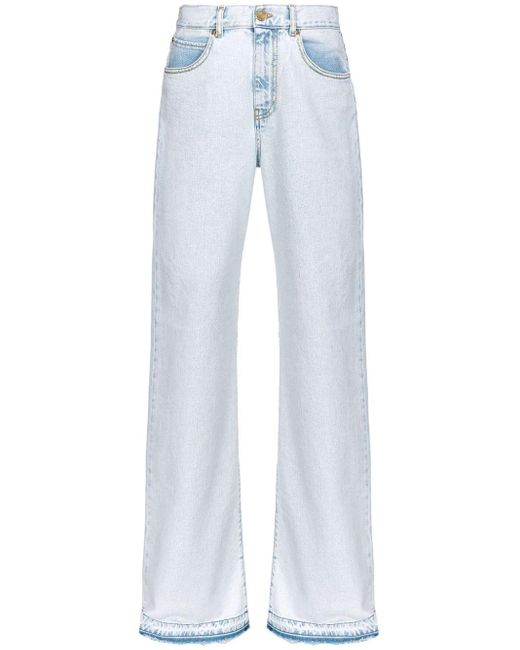 Pinko Blue Weite Five-Pocket-Jeans