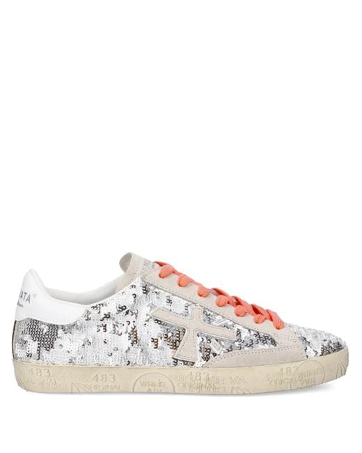 Premiata Pink Stevend Sneakers