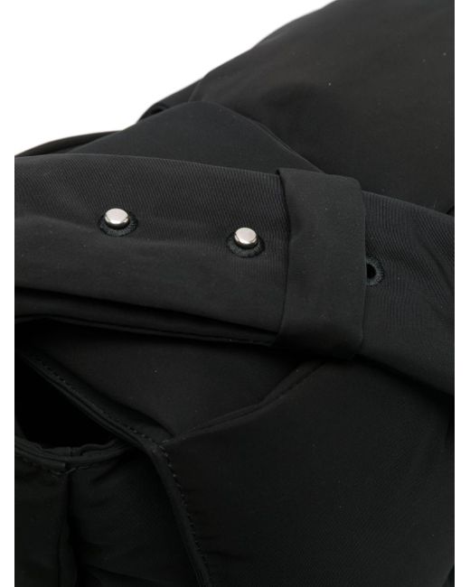 Bottega Veneta Black Puffy Cassette Shoulder Bag for men