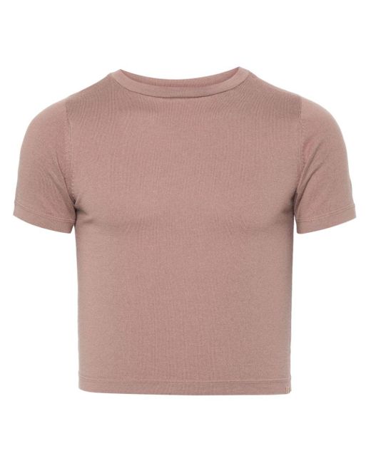 Extreme Cashmere Pink N°267 Tina Knitted T-shirt
