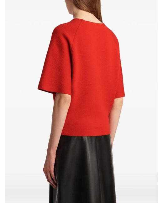 Khaite Warren Top in het Red
