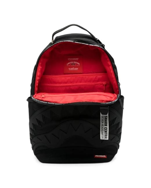 Sprayground Black Shark Mouth Backpack for men