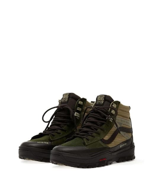 Vans Brown Gore-Tex Insulated Mte Sk8-Hi Sneakers