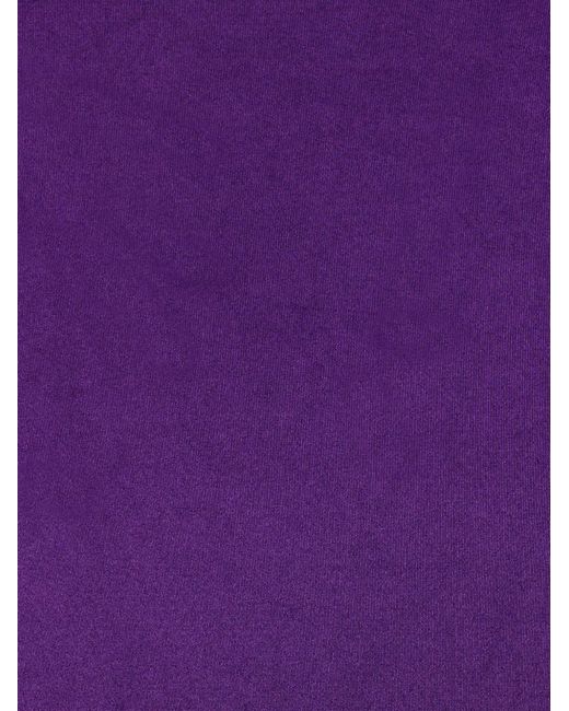 Maison Close Purple Thong Swimsuit