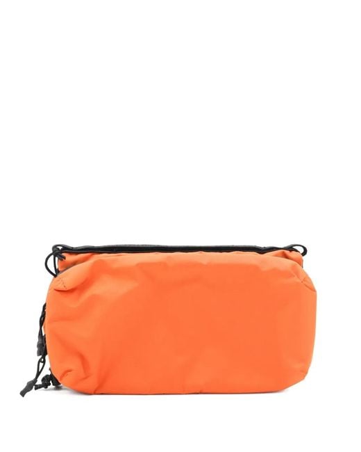 Maison Kitsuné Orange Logo Messenger Bag