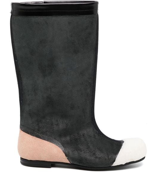 Comme des Gar ons Colour block Boots in Black Lyst UK