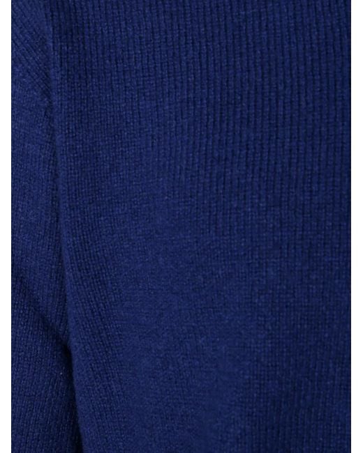 Amaranto Blue Crew-Neck Sweater for men