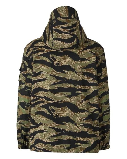Givenchy Green Logo Windbreaker Jacket for men