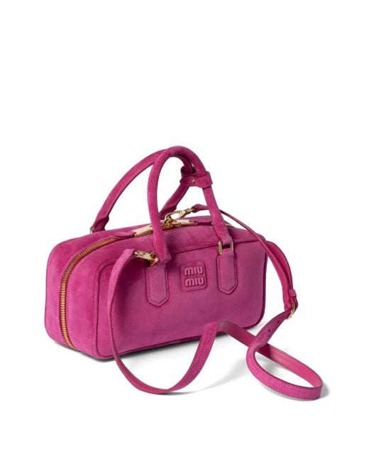 Miu Miu Pink Arcadie Tote Bag