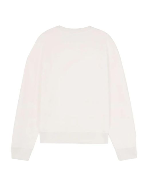 Café Kitsuné White Logo Sweatshirt