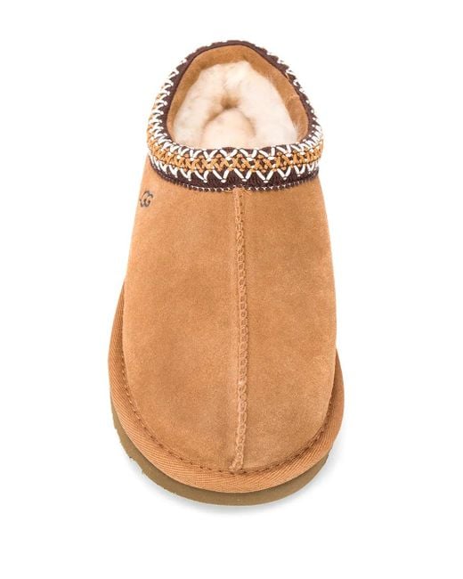 Ugg Brown Suede Slip-On Clogs
