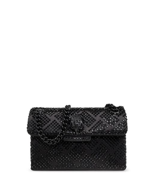 Kurt Geiger Black Mini Kensington Shoulder Bag