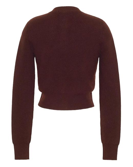 Cara Cara Red Geknöpfter Cardigan Aus Rotgold