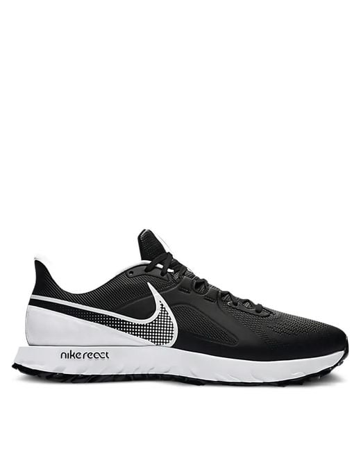 nike react infinity pro golf black