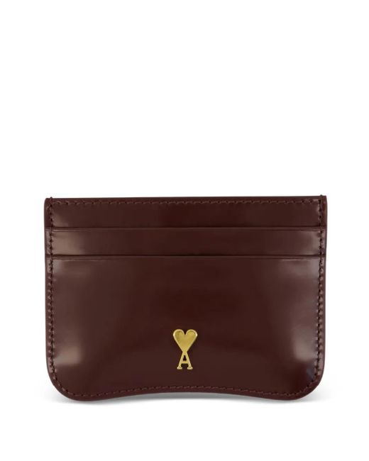 AMI Paris Paris カードケース Brown