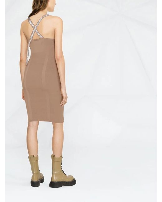 Off-White c/o Virgil Abloh Natural Women's Polyester Dress
