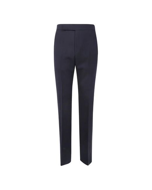 Tom Ford Blue Straight-Leg Trousers for men