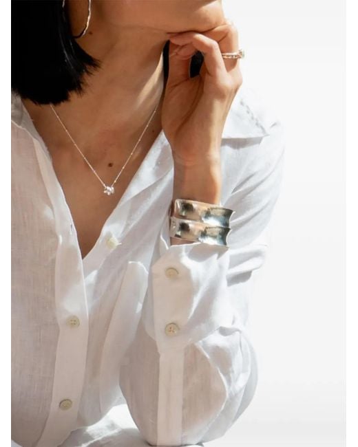 Dower & Hall Metallic Nomad Double Concave Cuff