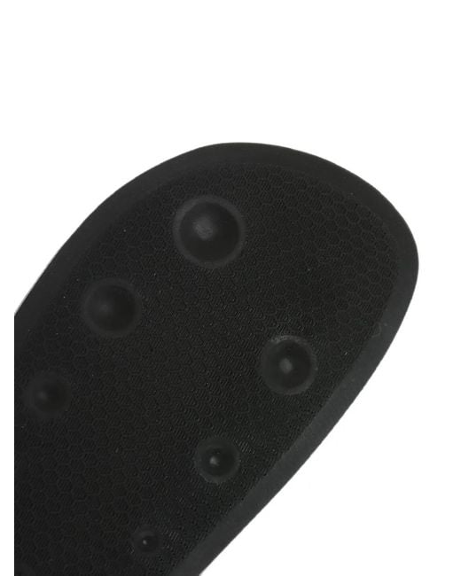 Off-White c/o Virgil Abloh Green Industrial Logo-Strap Slides for men