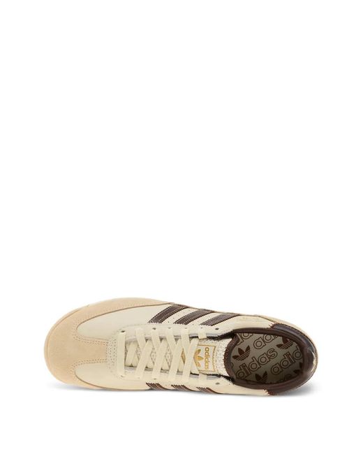 Adidas White Sl 72 Rs Striped Low-Top Sneakers for men