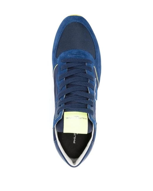 Sneakers Tropez di Philippe Model in Blue da Uomo