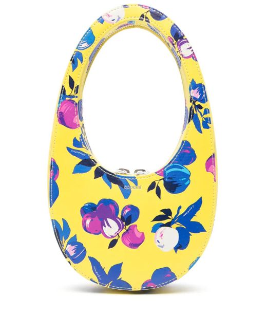 Mini Sac À Main Swipe Coperni en coloris Yellow