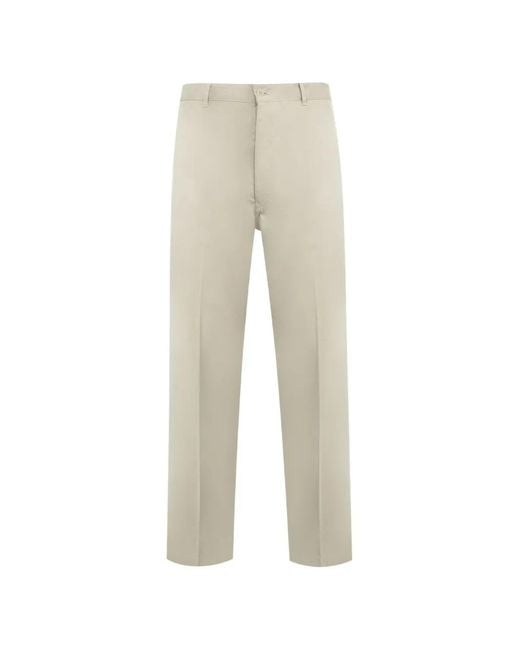 Kaptain Sunshine Natural Buckle-Detail Trousers for men