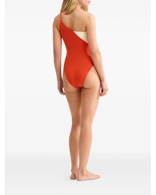 Eres Red Tandem One-Piece Swimsuit
