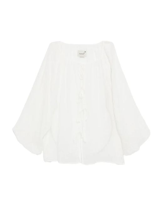 Bambah Hannah Blouse in het White