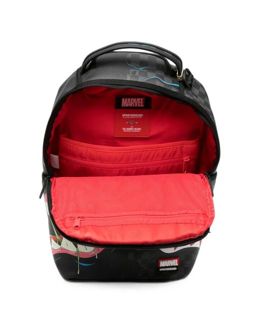 Sprayground Gray Marvel Venom Backpack for men