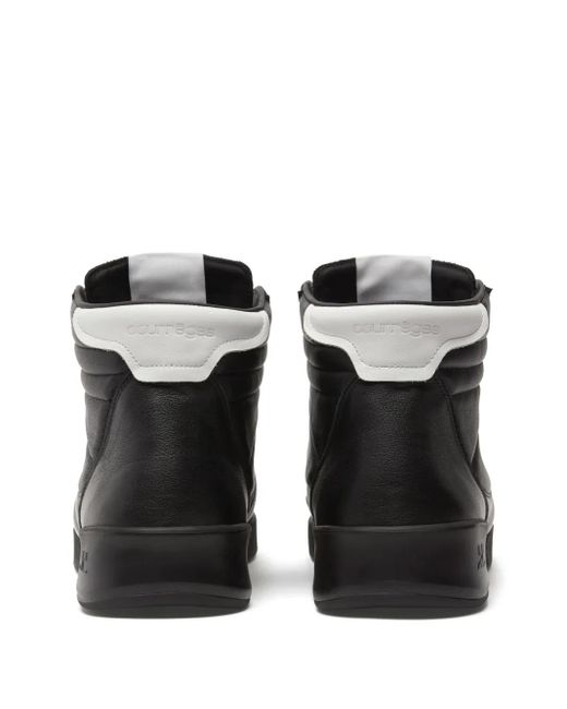 Baskets Mid Club 02 En Cuir Courreges pour homme en coloris Black