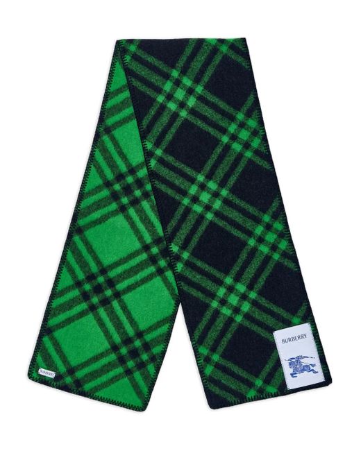 Sciarpa di Burberry in Green da Uomo