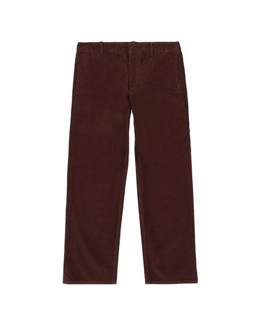 Fortela Purple Jamie Welt-Pocket Corduroy Trousers