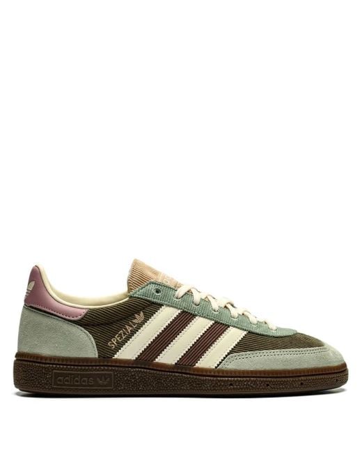 Adidas Green Handball Spezial /Magic Mauve" Sneakers for men