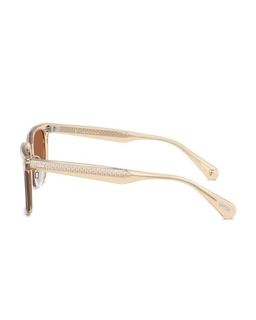 Oliver Peoples Brown Mr. Federer Ii Square-Frame Sunglasses for men