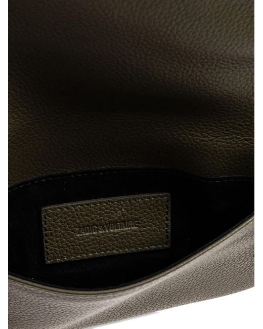 Zadig & Voltaire Gray Handtasche mit Ketten