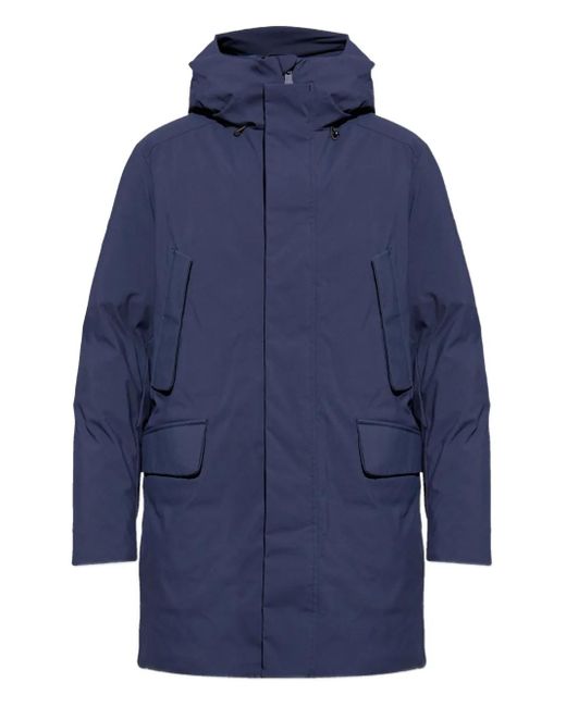 Parka Elon Con Cappuccio di Save The Duck in Blue da Uomo