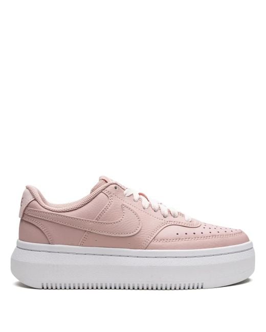 Nike Pink Court Vision Alta Ltr Sneakers