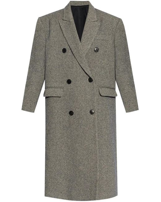 Isabel Marant Lexana ダブルコート Gray