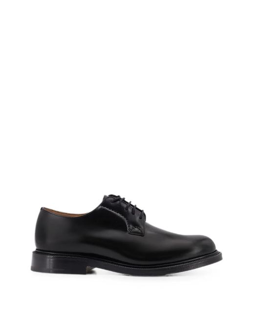 Church's Black Shannon Leather Derby Shoes for men
