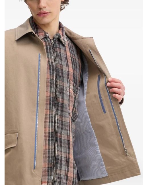 Paul Smith Jacke Mit Reißverschlussdetail in Natural für Herren