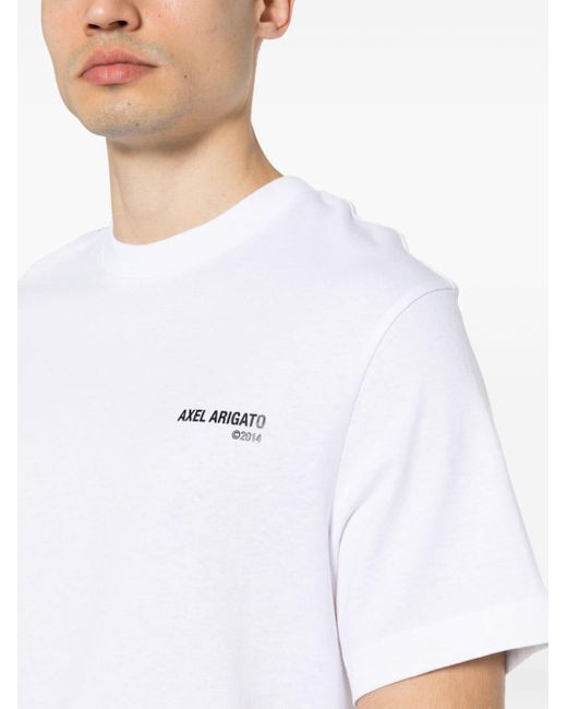 Axel Arigato T-Shirt mit Logo-Print in White für Herren