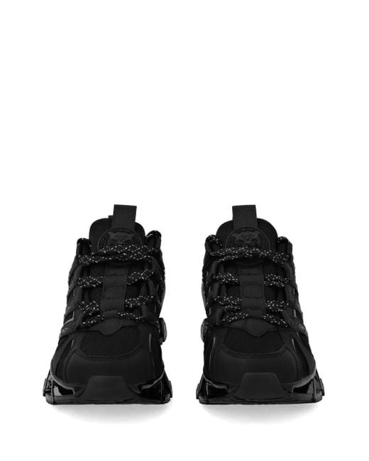 Philipp Plein Black Runner Sneakers