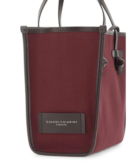 MARCELLA CLUB Purple Medium Marcella Canvas Tote Bag