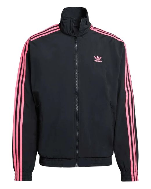Adidas Black Three-Stripe Jacket for men
