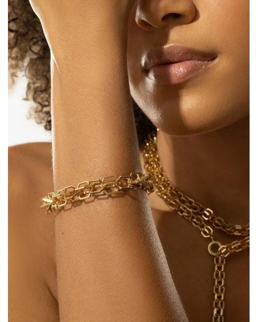 CADAR Metallic B Home Wide Link Bracelet