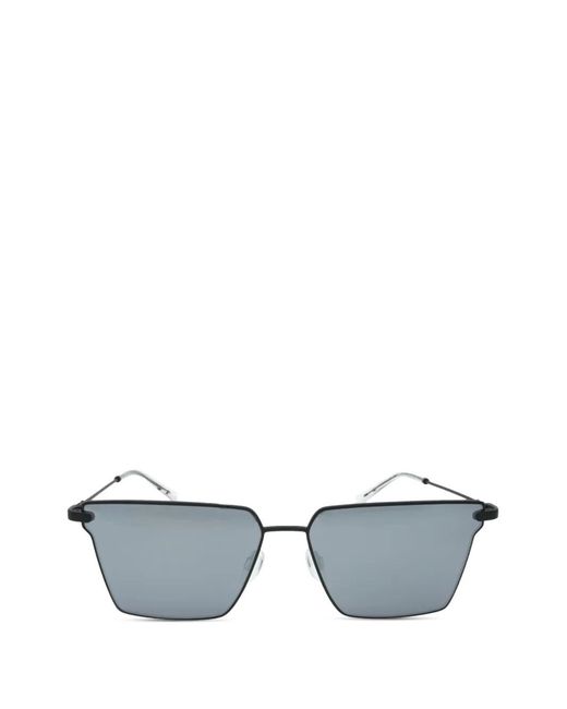 Nike Gray Square-Frame Sunglasses for men