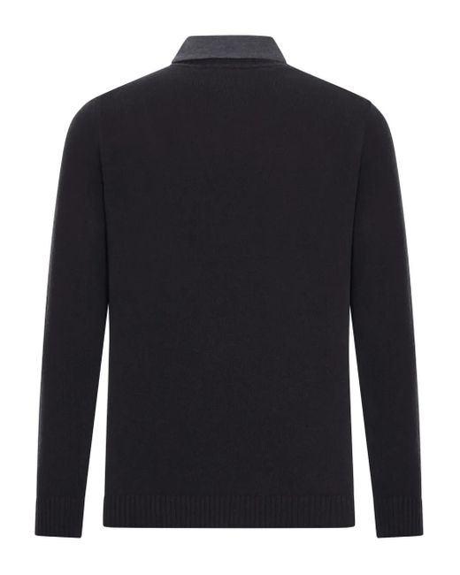 Roberto Collina Blue Cotton-Piquet Polo Shirt for men